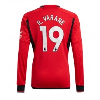 Manchester United Raphael Varane #19 Hemmatröja 2023-24 Långärmad